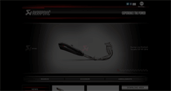 Desktop Screenshot of akrapovic.it
