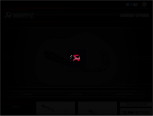 Tablet Screenshot of akrapovic.it
